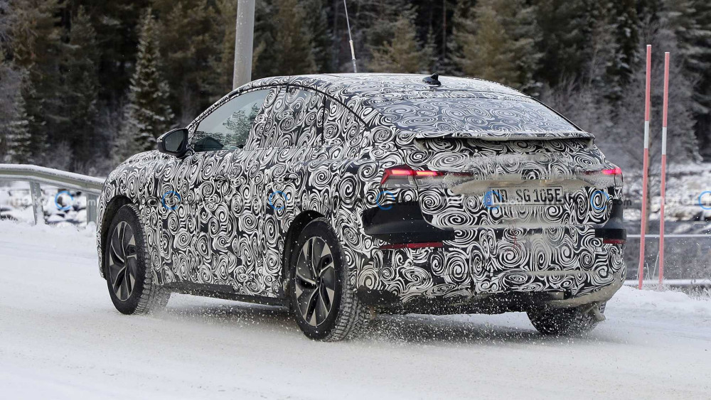 奥迪q4etronsportback谍照曝光