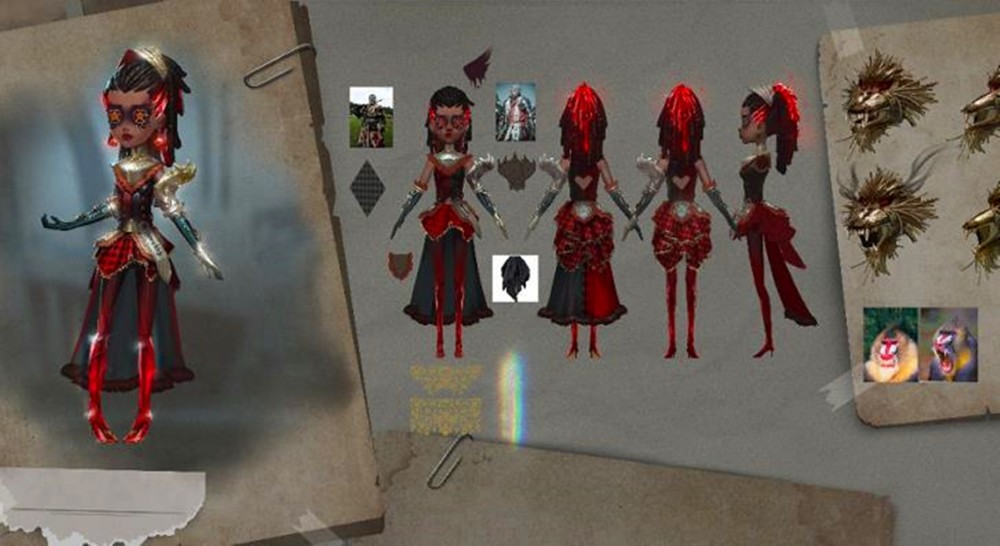 第五人格:废稿多达七款,官方分享咒术金皮"陌路仙踪"设计思路