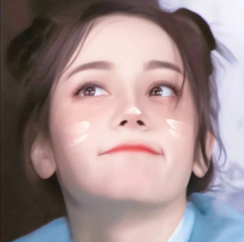 迪丽热巴头像系列不小心掉落凡间的精灵