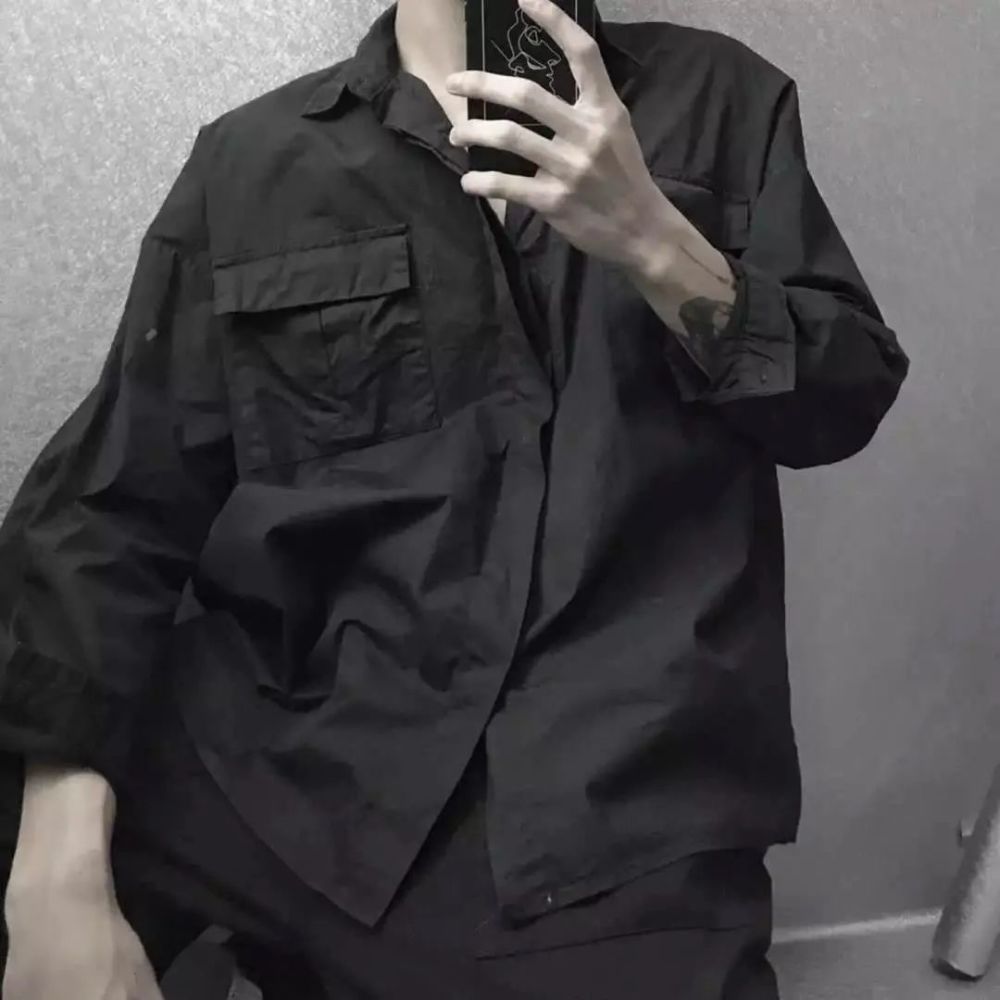 黑白系真人男头动漫男生头像