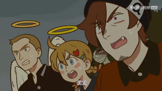 万圣街中尼尔体内恶魔苏醒吸血鬼狼人都挡不住天使莉莉出手