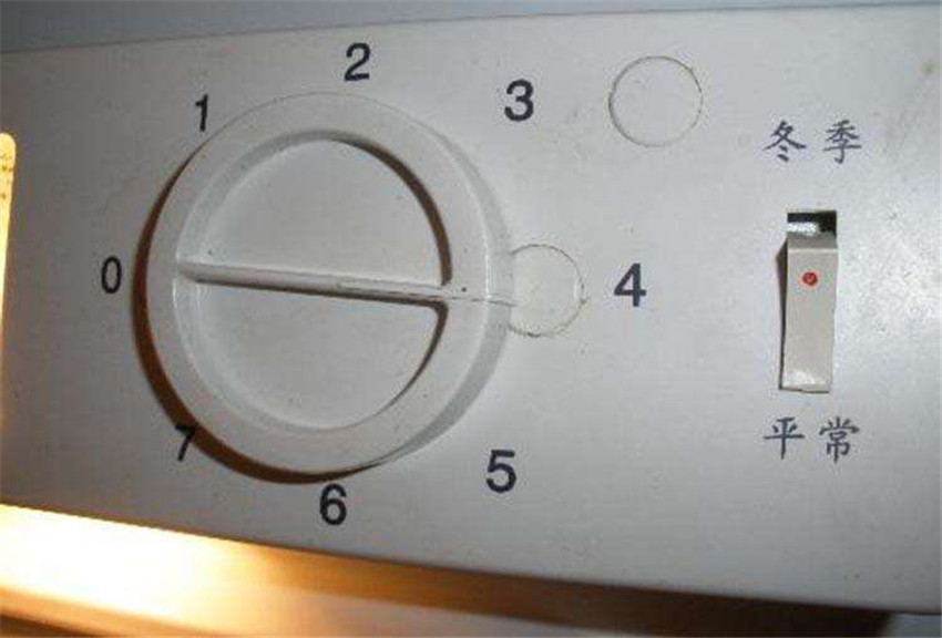 老式美菱冰箱调节按钮图片