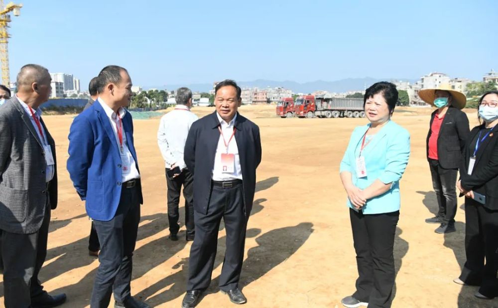 阳春市人大代表视察民生实事项目推进情况