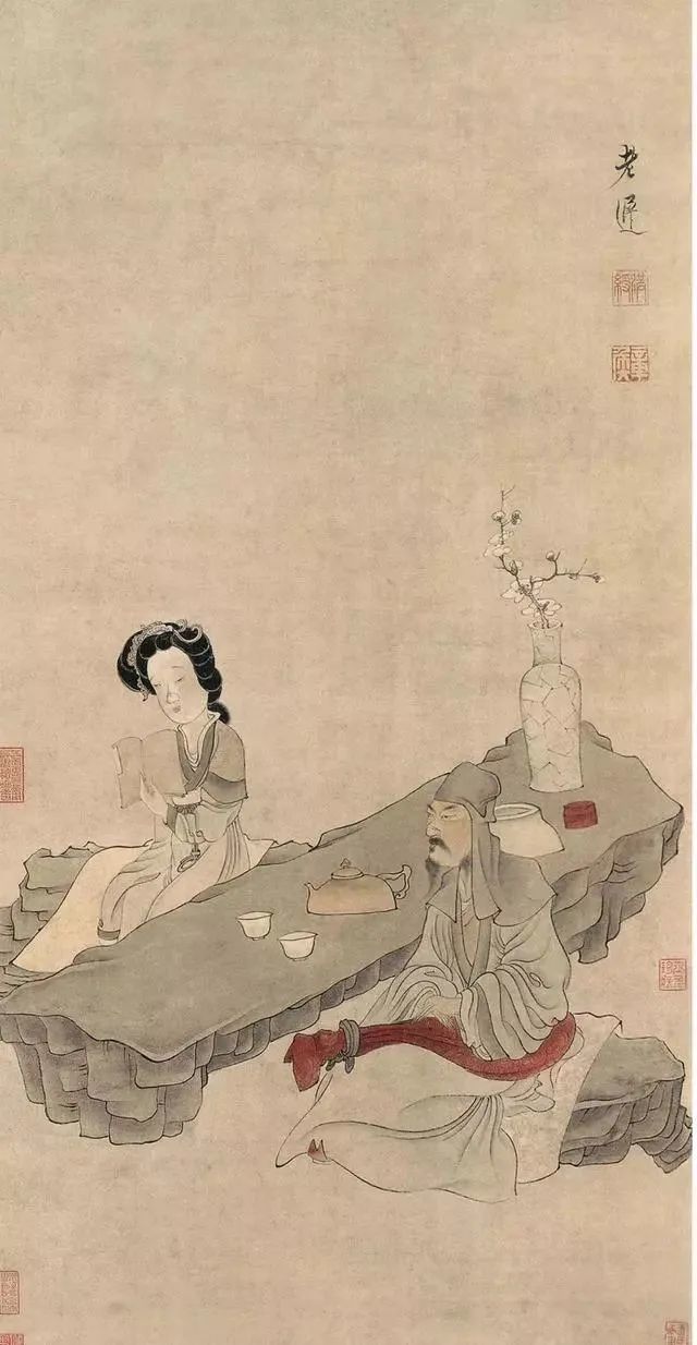 书画联盟丨陈洪绶人物作品欣赏