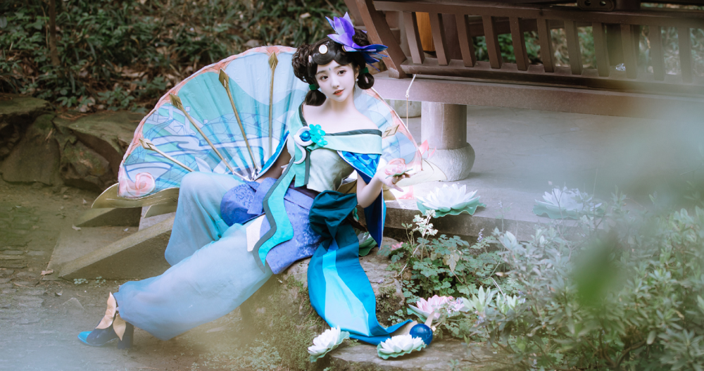 王者荣耀:大乔小乔妖艳cos,我不允许有人没看过这组图,绝美!_腾讯新闻