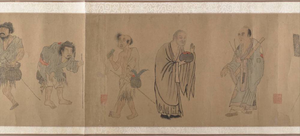 神宗熙宁六年(1073年),晏几道好友郑侠因绘《流民图》,《正直君子邪曲