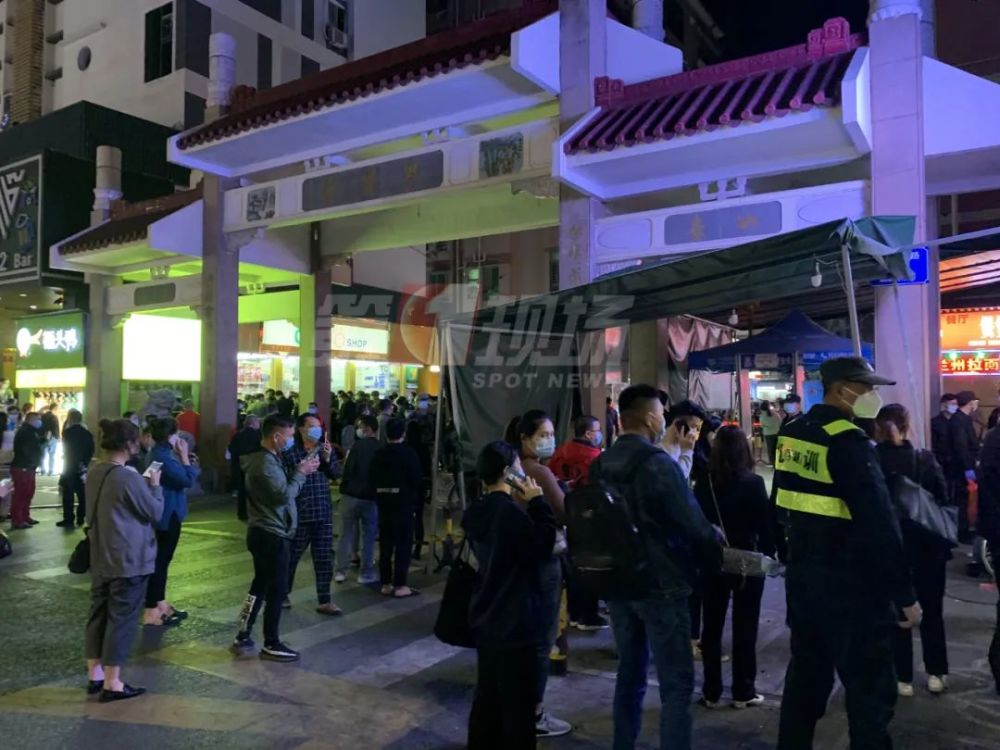 现场直击笋岗村封村谣言