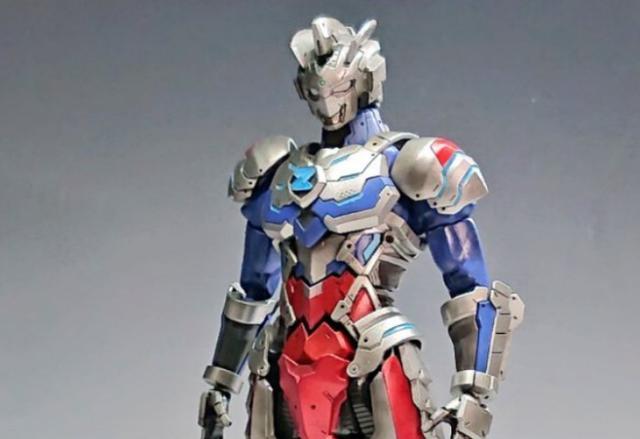 泽塔奥特曼大神自改机动奥特曼完美还原阿尔法装甲无比霸气