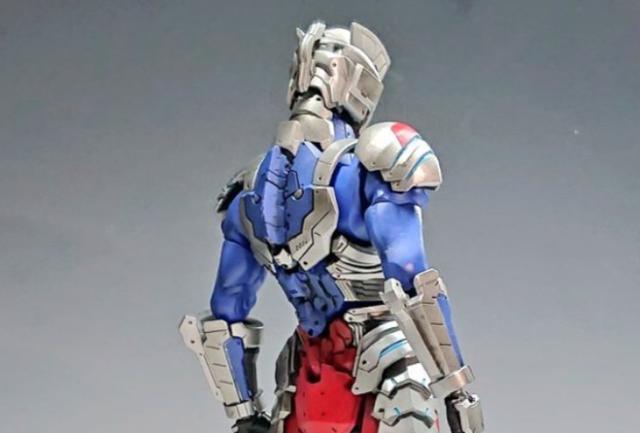 泽塔奥特曼:大神自改机动奥特曼,完美还原阿尔法装甲,无比霸气