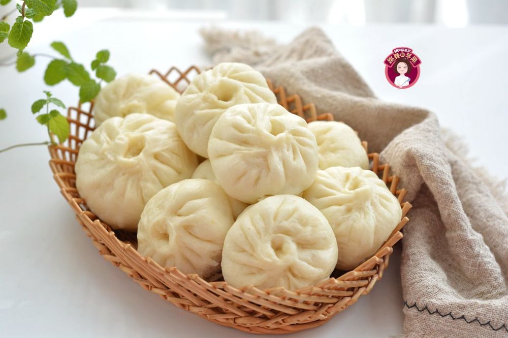 用熬猪油的下脚料蒸萝卜丝包子吃5个不解气一次发酵暄软省时