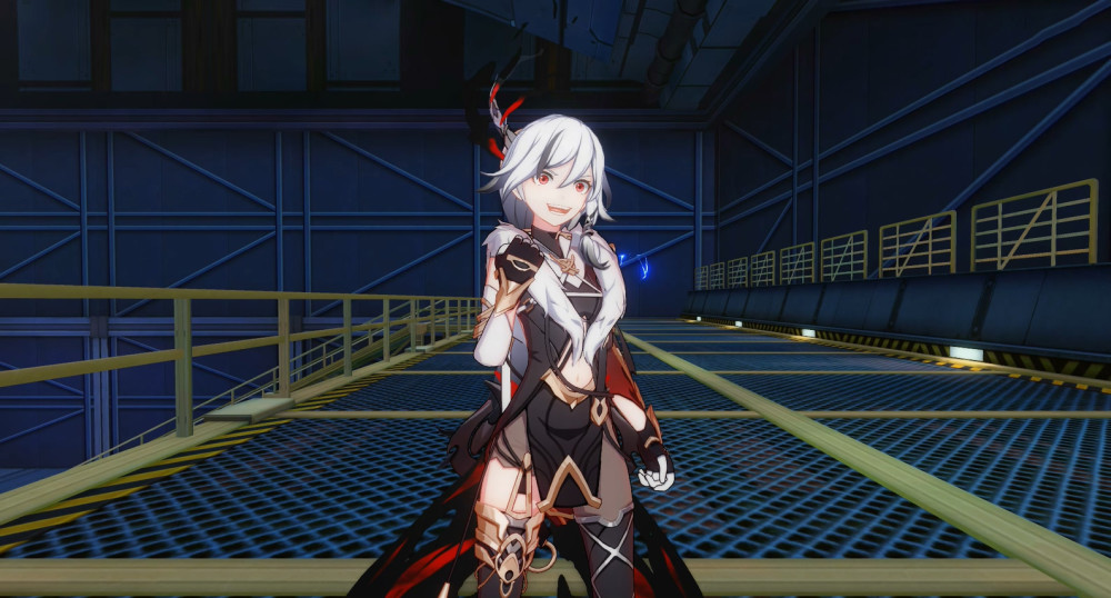 崩坏3黑符华是个狠人实际上她是个熊孩子还挺憨的