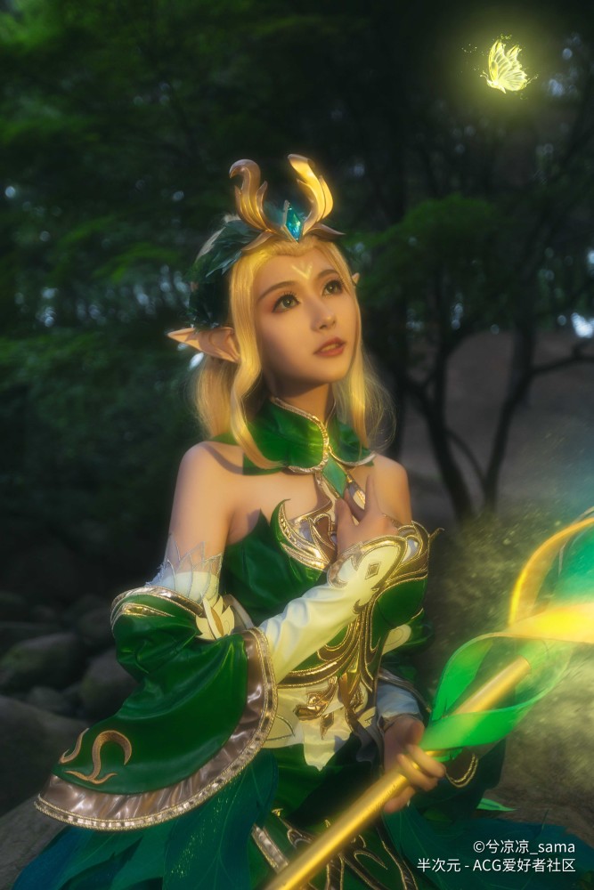 cos正片王者荣耀精灵公主王昭君