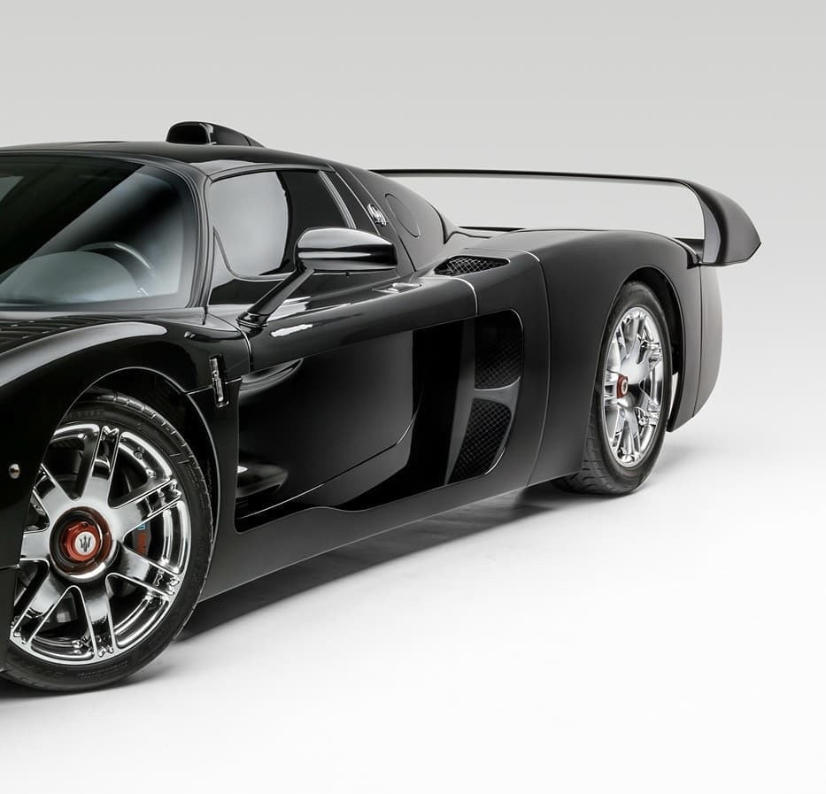 为运动而生的纯黑海王玛莎拉蒂mc12