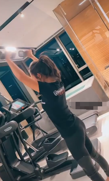 洗米华情人曝去年产下四胎,洗米嫂晒拼命健身视频,状态越来越好