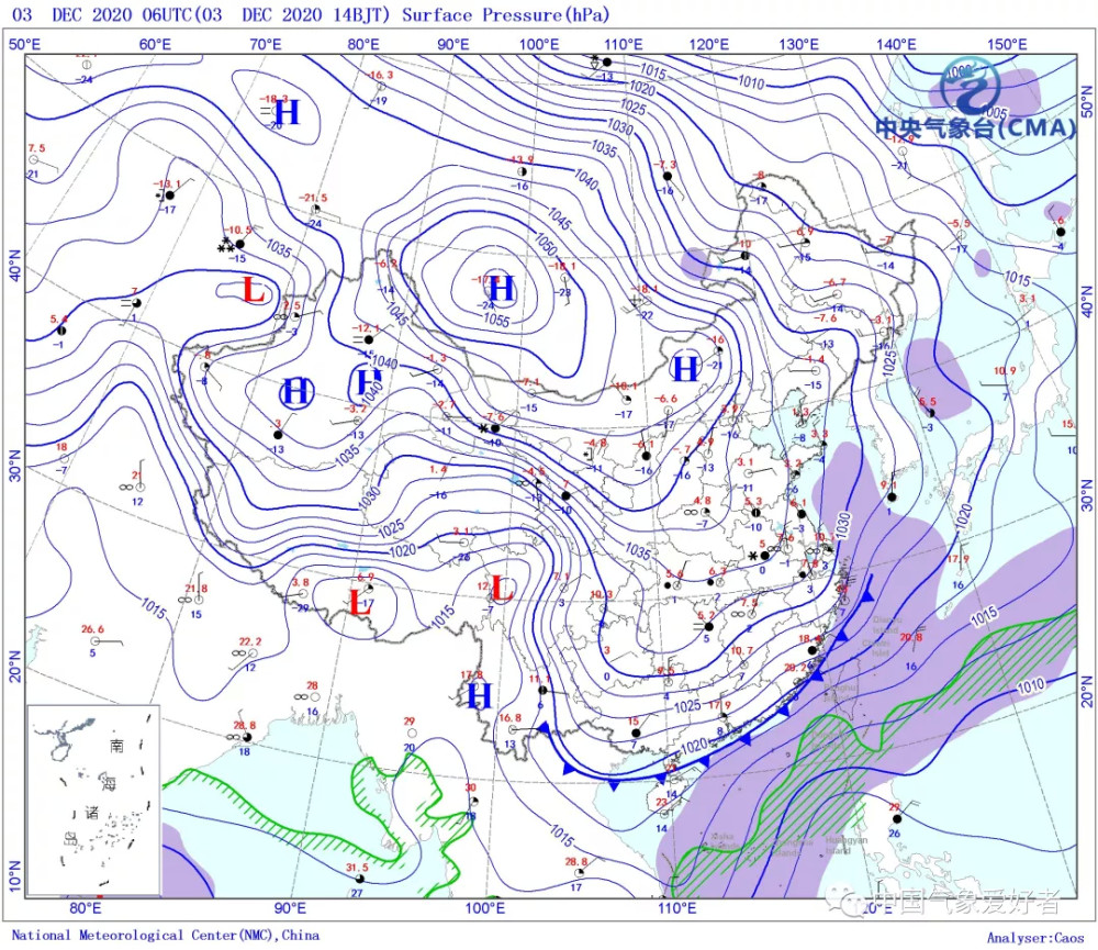 冷空气穿透南岭 南方七省市已经下雪 12月会不会一冷到底 腾讯新闻