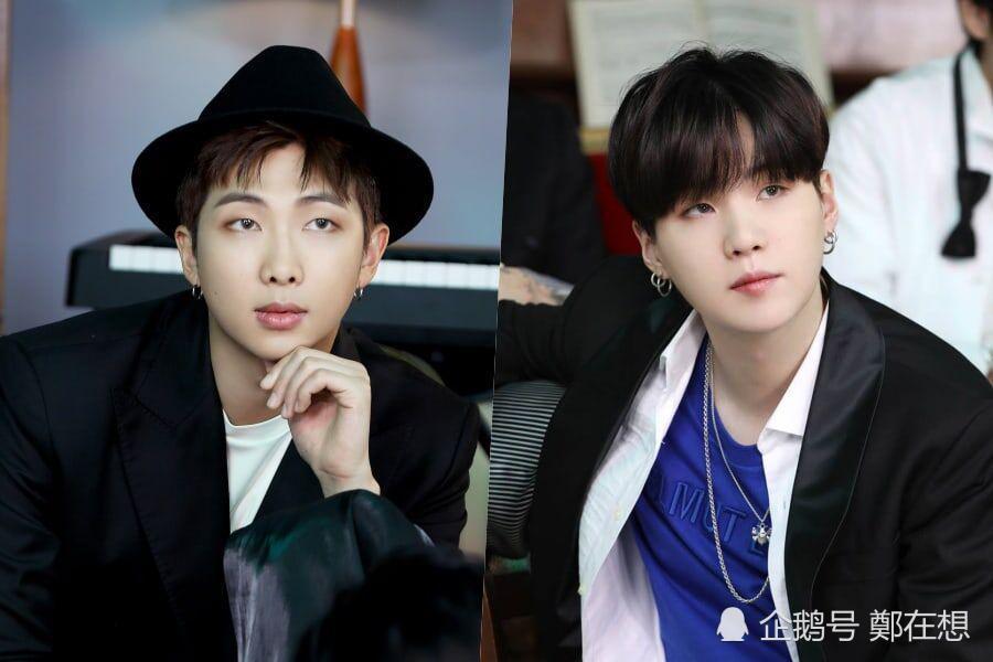 Bts的suga和rm在广告牌的 热门100首歌曲作者 中列前十 腾讯新闻