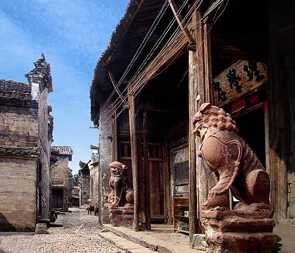 江西抚州乐安县流坑人才辈出的千年古村