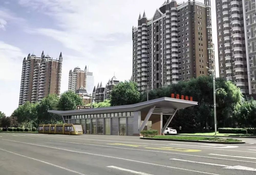 哈尔滨新区智能轨道快运系统1号线项目(简称智轨1号线项目)全面开工