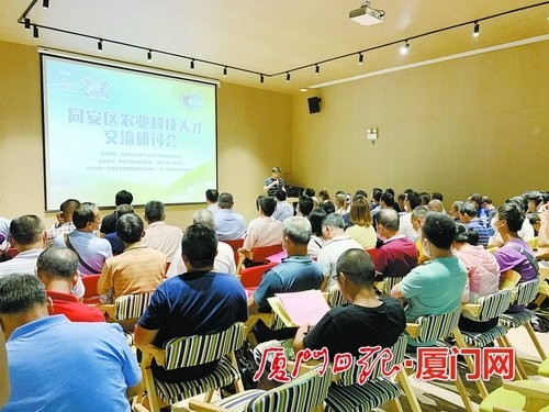 厦门同安区:发挥人才优势 写好闽台农业