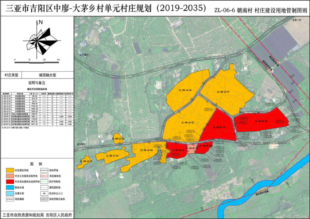 三亞華麗村,紅花村,中廖村,龍密村規劃圖公佈!