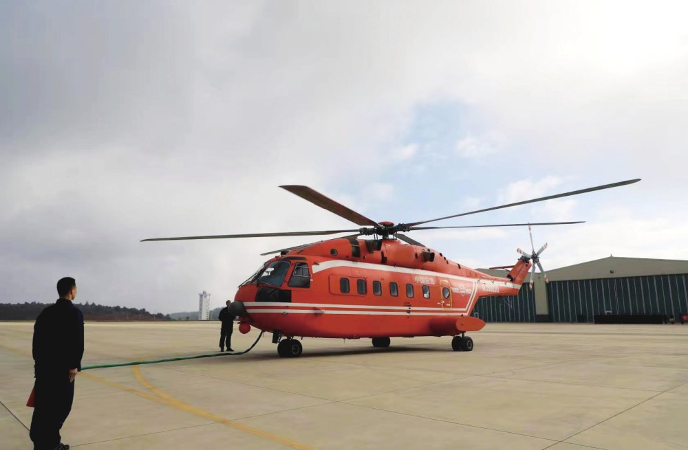 昌飞自主研制的直8a直升机实施跨省机动备勤_腾讯新闻
