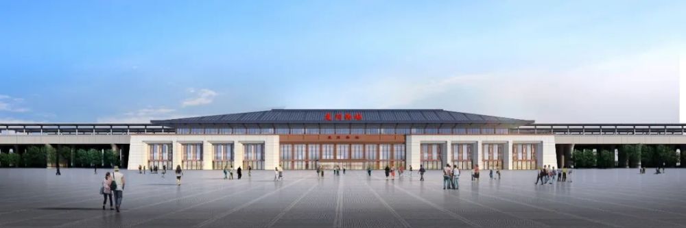 赣深高铁龙川西站按下加速键全线将于2021年9月底实现通车