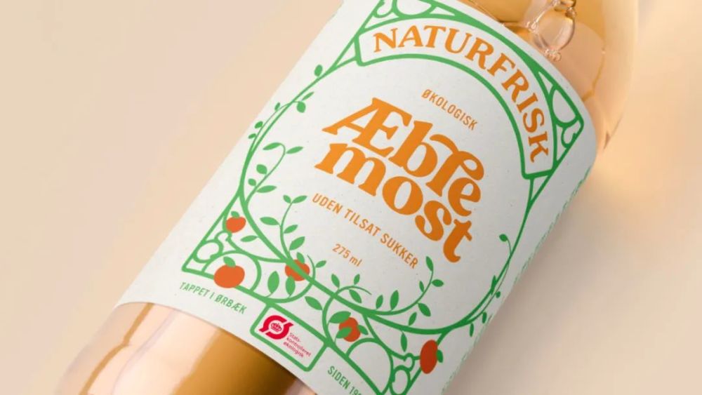 与自然和谐相处软饮料包装