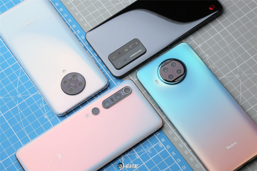 一亿像素pk,redmi note 9 pro对比小米10,坚果r2_腾讯新闻