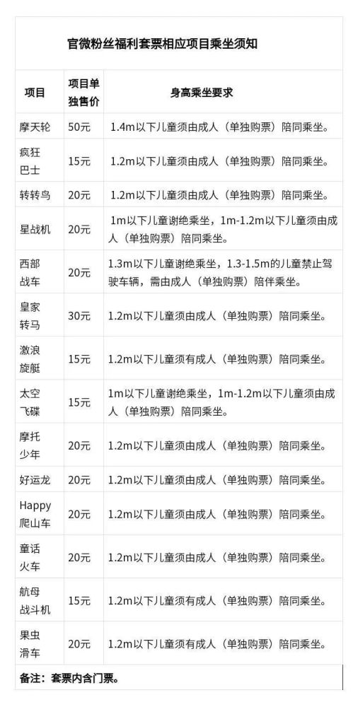 石景山游乐园3折套票福利守护你的童心