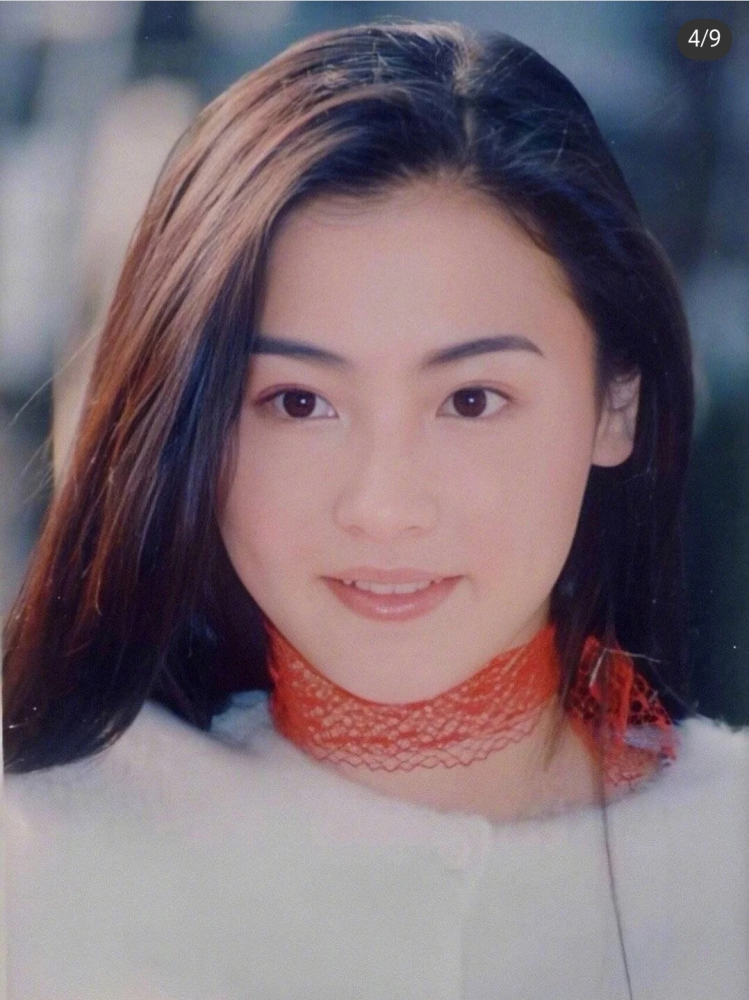 张柏芝旧照曝光从小美到大的她真是惊艳了时光