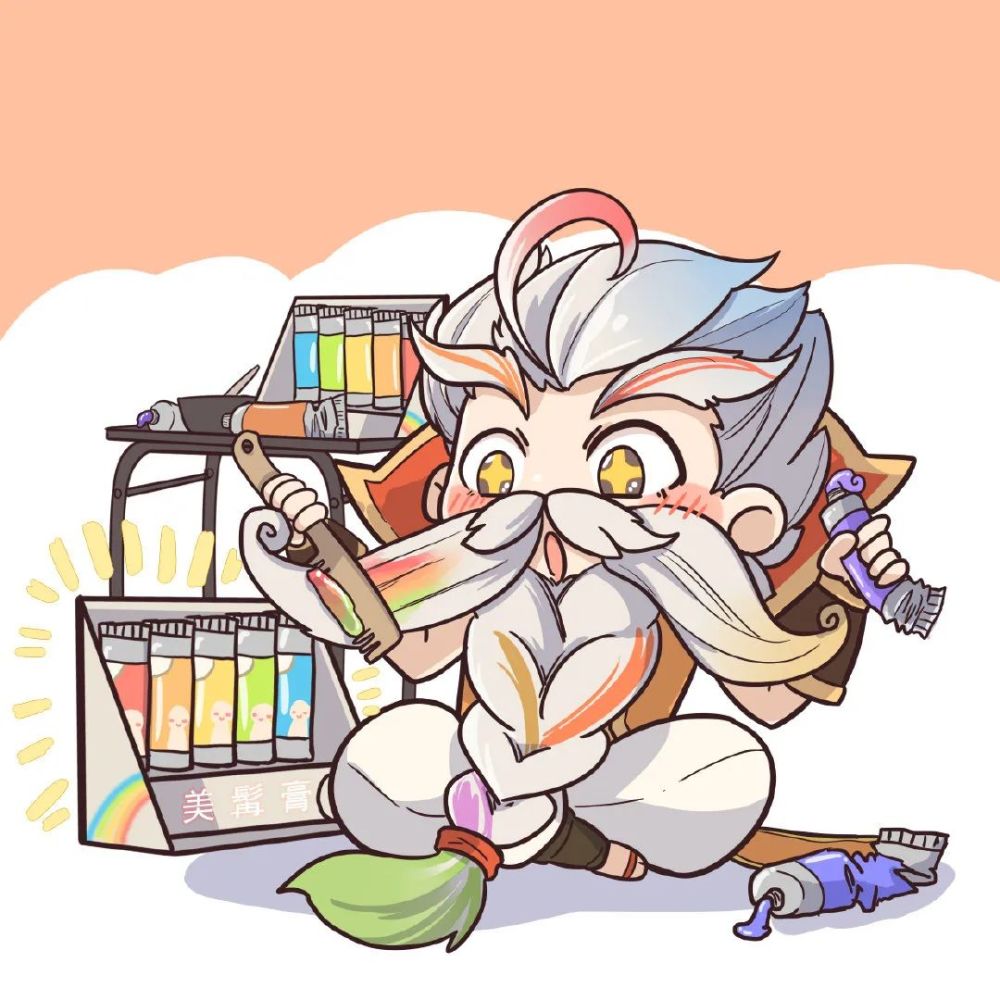 王者荣耀q版头像分享马超插秧王有被笑到