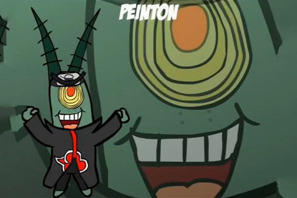 《海绵宝宝》化身火影忍者,派大星成了佐助,而他成了"鼬神"!