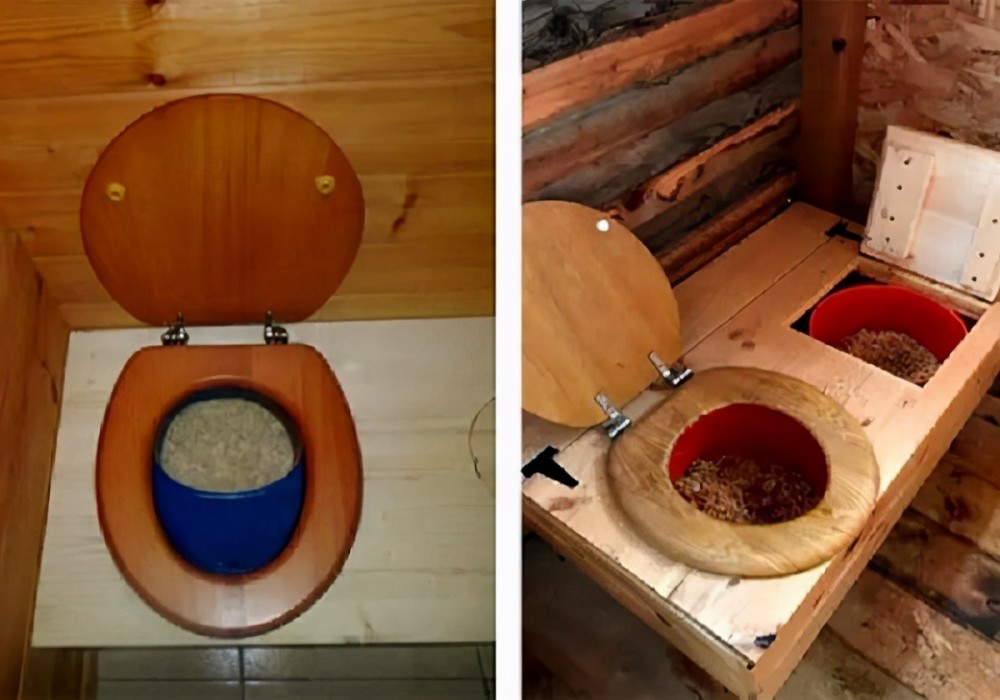 就是起到一个堆肥的作用,上完厕所人体排出的废物经过发酵变成肥料