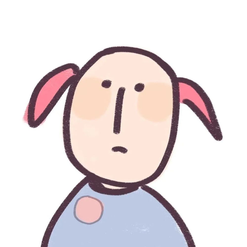 小蓝人头像,太可爱了吧!