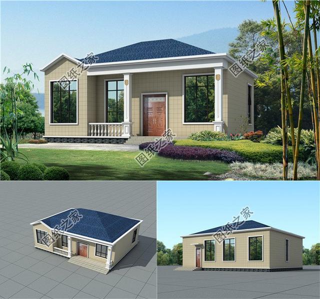 农村普通经济型一层清新又实用开春建一套开启一年好运