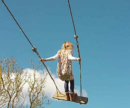 根据我们上面的计算,就会发生参数共振,让秋千越荡越高.