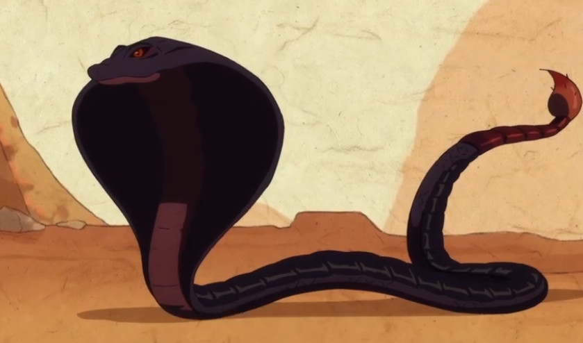 花城鬼话连篇得到若邪坚实可靠认证拿蝎尾蛇当跳绳