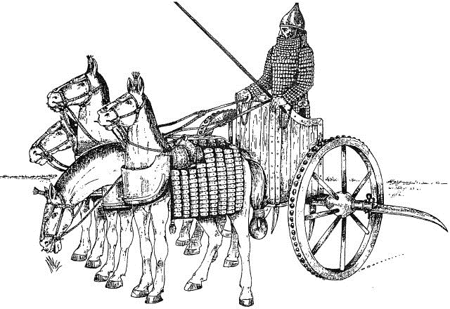 古典世界重步兵绞肉机:让希腊人口嫌体直,波斯镰刀战车有多牛?