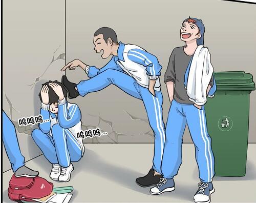 弱鸡男生遭同学欺负,结局却意想不到物以类聚人以群分,而弱鸡的人有