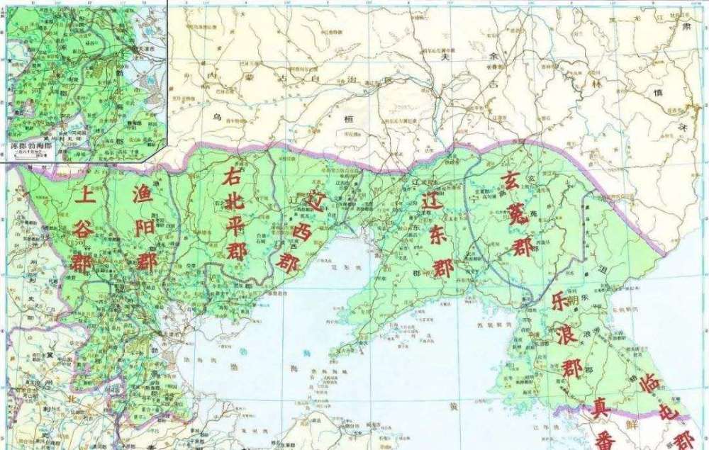 东汉辽东郡地图图片