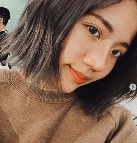 陈艾琳剪掉招牌长发短发新造型曝光新的我