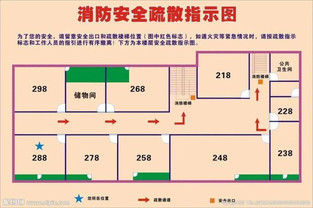 消防通道图标准怎么画图片