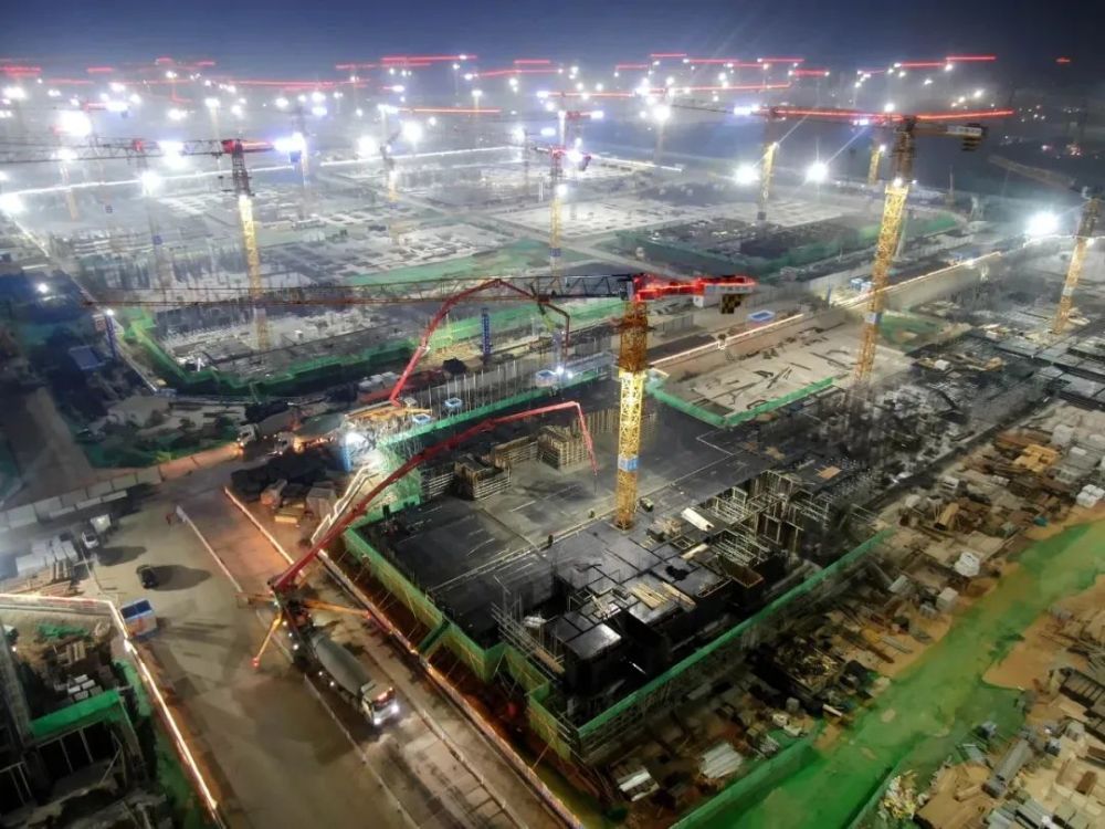 全世界最大安置房工程跳仓法施工智慧建造