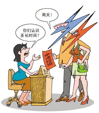 有人说闪婚是一时冲动必定会出问题你觉得闪婚靠谱吗