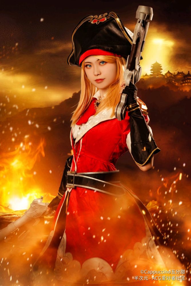 cos鉴赏——虞姬加勒比小姐