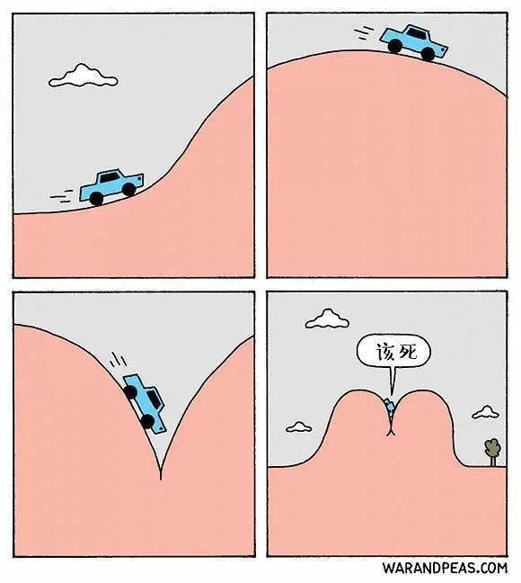 脑洞清奇的四格漫画,结局完全猜不到啊有木有!