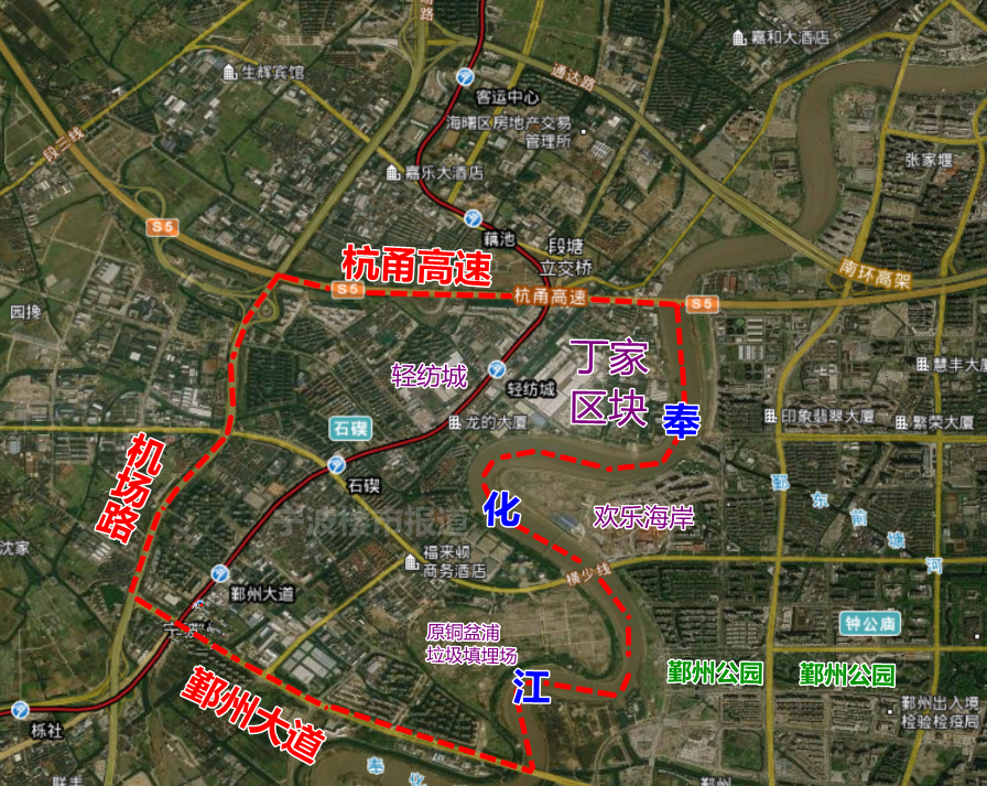 宁波海曙启动3个片区规划修编 涉及城西北片,集士港南片,石 