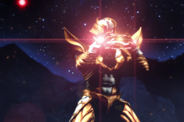 泽塔奥特曼小金人惹怒奥特一族被雷杰多一招吓跑奥特之王也将和他交手