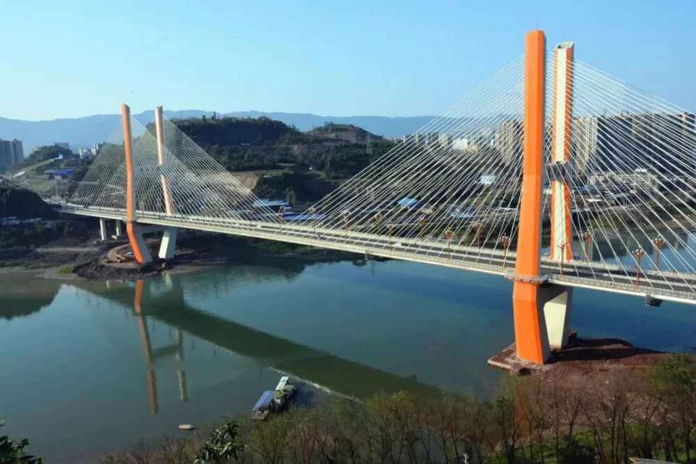 达州中坝州河大桥图片