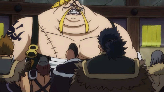 海贼王大妈vs凯多战斗中反而互相笑起来奎因试图逃走